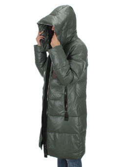 2101 SWAMP Пальто зимнее из эко-кожи (200 гр. холлофайбера) - Фабричный китай фото 11