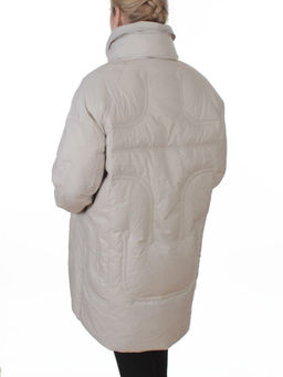 3062 MILK Куртка пуховая зимняя женская (утиный пух) - Fashion фото 6
