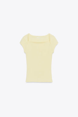 COTTON MODAL T-SHIRT - Zara фото 15