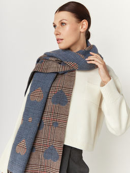 в составе ШЕРСТЬ и КАШЕМИР Большой, мягкий, теплый однотонный двусторонний палантин. - Tantino фото 6