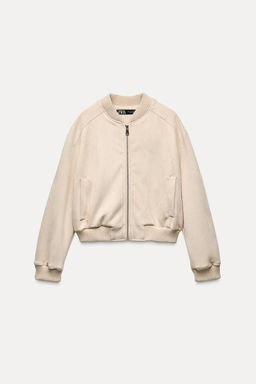 FAUX SUEDE JACKET - Zara фото 5