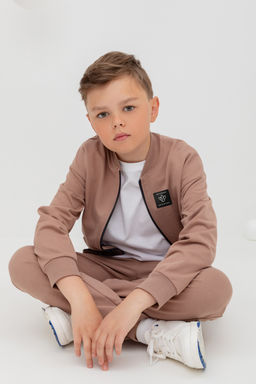 КР 400583/холодный какао к404 брюки для мал - Crockid фото 4