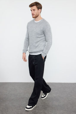 TRENDYOL MAN Kiremit Slim Fit Dar Kesim Bisiklet Yaka Reglan Kol Basic Triko Kazak TMNAW25KZ00000 - Trendyolmilla фото 48