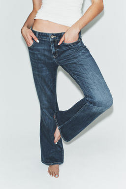 TRF BOOTCUT LOW-RISE JEANS - Zara фото 13