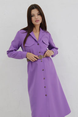 Платье-рубашка с английским воротником - Martichelli фото 331