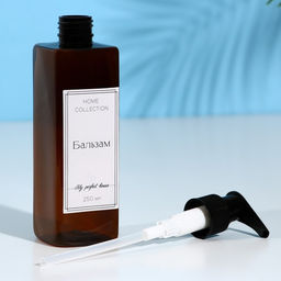 Цена за 3 шт. Дозатор для шампуня, кондиционера и геля для душа «Home collection», 250 мл, МИКС