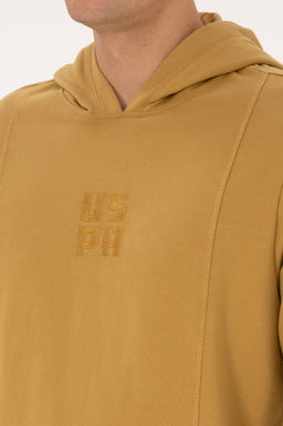 Erkek Hardal Sweatshirt