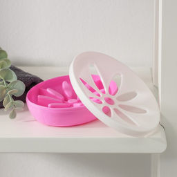 Мыльница пластиковая «Восход», 13×10×3 см, МИКС