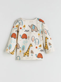 Bask?l? Erkek ?ocuk Pijama Tak?m
