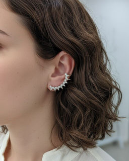 Серьги - кафф