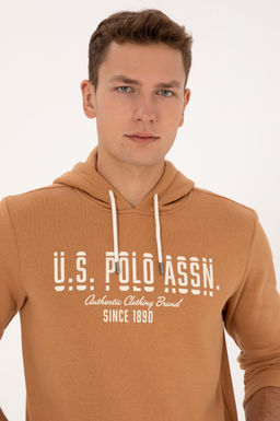 Erkek Camel Sweatshirt