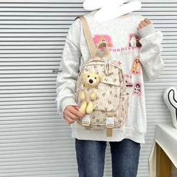 Рюкзак с мишкой 28*23*10 см в ассортименте (арт. Z1555) - Storyland фото 17