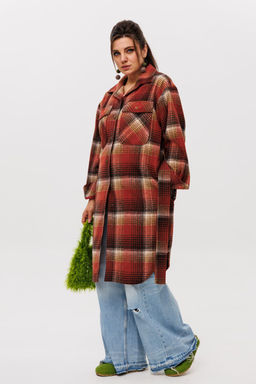 Пальто ANELLI 1338 мускатная тыква  фото 2