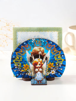 Набор пасхальный салфетница и подставка под зубочистки Ангел