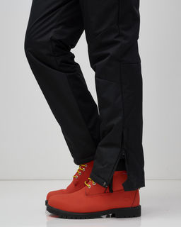 Горнолыжные мужские брюки зимние черного цвета 9800Ch - Mtforce фото 10