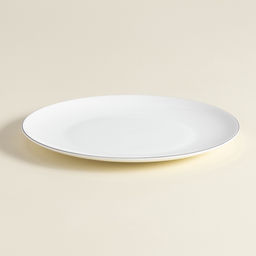 Тарелки SL Home «Каскарон», d=23.3 см, набор 2 шт., костяной фарфор, белые