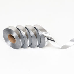 Цена за 4 шт. Лента металлизированная, серебряный, 2 х 45 м - Simaland фото 2