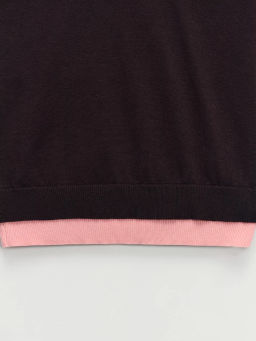 Двухслойный джемпер с вискозой в составе / Zarina