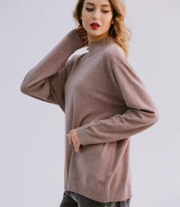 Водолазка #МСК07, коричневый