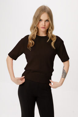 Джемпер Pirs 6352 коричневый  фото 2