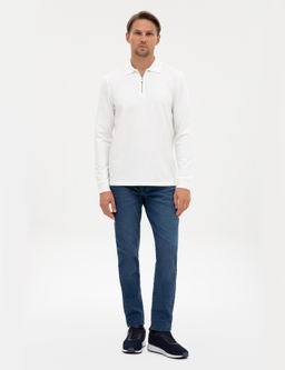 Ekru Regular Fit Sweatshirt - Pierre cardin фото 4