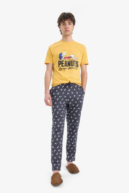 Snoopy Regular Fit K?sa Kollu 2li Tak?m - Defacto фото 3