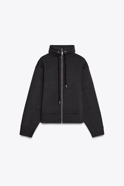 PIQUE ZIP-UP JACKET - Zara фото 3
