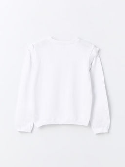 Bisiklet Yaka Uzun Kollu K?z ?ocuk Triko H?rka