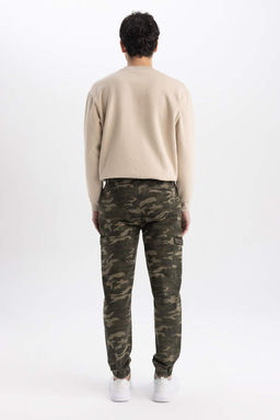 Брюки стандартного кроя с камуфляжным рисунком - Defacto фото 6