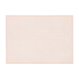 Цена за 5 шт. Бумага масштабно-координатная А4 10 листов Calligrata, оранжевая сетка