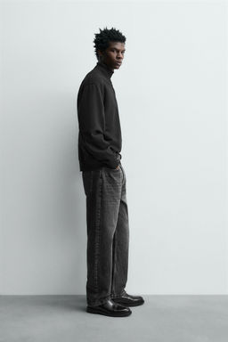 STRAIGHT ANKLE FIT JEANS - Zara фото 4