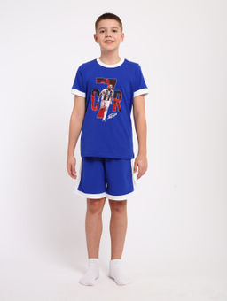 Пижама "Футбол" синий