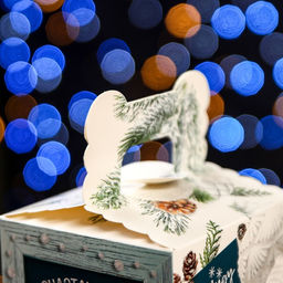 Цена за 5 шт. Подарочная коробка Чуду быть!, 10,8 х 10,8 х 10,8 см - Simaland фото 3