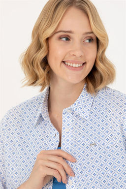 Женская рубашка Saks с длинным рукавом Неожиданная скидка в корзине - U.s. polo assn фото 2