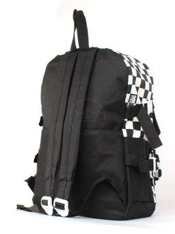 Комплект MF-8108 (рюкзак+2шт сумки+пенал+монетница) 1отд, 6внеш+1внут/карм, черный/бел SALE 256344 - Adelia фото 2