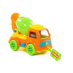 Конструктор-транспорт Автомобиль-бетоновоз (в сеточке) - Полесье фото 10