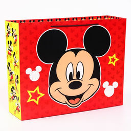 Пакет ламинированный горизонтальный, 50 х 40 х 15 см Мышка, Микки Маус - Disney фото 2