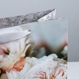 Пакет подарочный ламинированный, упаковка, Счастья, XL 40?49?19 см