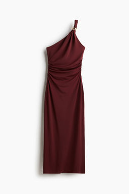 Vestido ajustado de un hombro - H&m фото 2