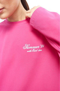 Лонгслив Summer24 Hot pink - Erist store фото 2