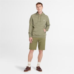 Толстовка Timberland Sweatshirt Exeter River Loopback Hoodie Regular зеленая
