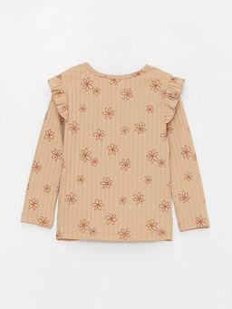 Bisiklet Yaka Uzun Kollu K?z Bebek Ti??rt 2li - Waikiki фото 3