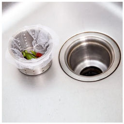 Сеточка для раковины 9 см х 9 см, 100 шт - Buro фото 4