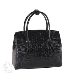 Сумка женская кожаная 6613VG black Vitelli Grassi  в Новосибирске