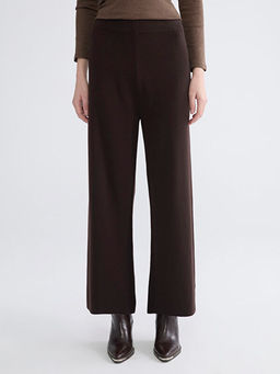 Beli Lastikli Kad?n Triko Pantolon