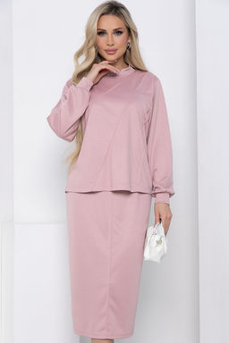 Юбка макси (пыльная роза) Ю8579 - Lt collection фото 12