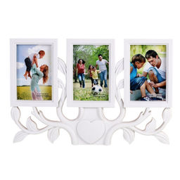 Фоторамка коллаж Дерево 41x27 см / 1951-1 /уп 48/ 3 фото белая - Галеонтрейд фото 3