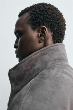 FAUX SUEDE JACKET - Zara фото 6