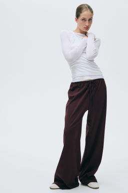 Pantal?n de canal? con cord?n de ajuste - H&m фото 9