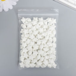 Сургуч в гранулах в пакете Звёздочки белый матовый 55 гр 12х8 см - Simaland фото 3